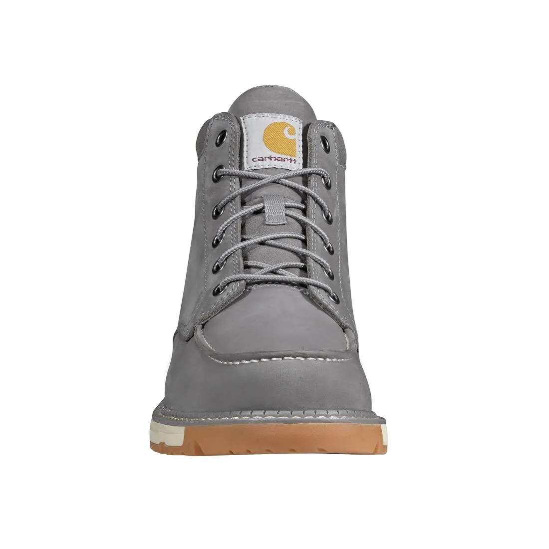 5" Millbrook Moc Toe Wedge Soft Toe Boot Grey