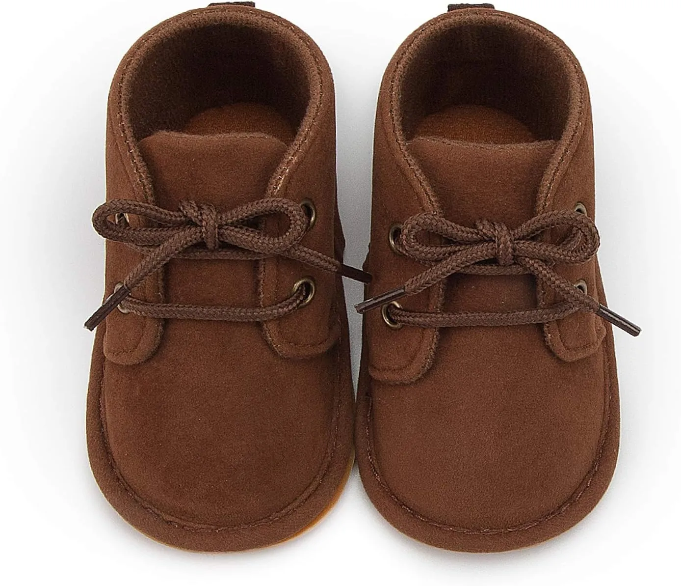 Baby Boys Girls Booties Fleece Anti-Slip Soft Sole Boots Toddler First Walker Warm Shoes