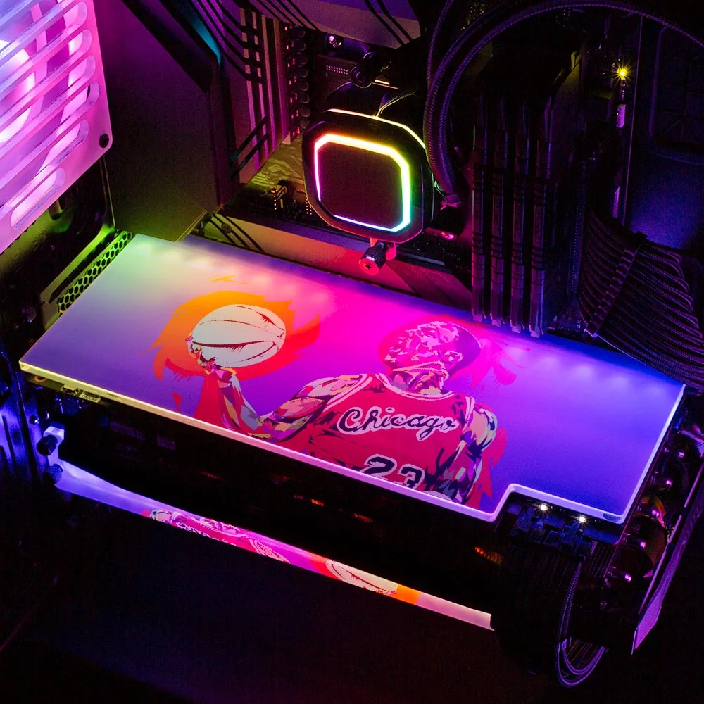 Basketball MVP RGB GPU Backplate