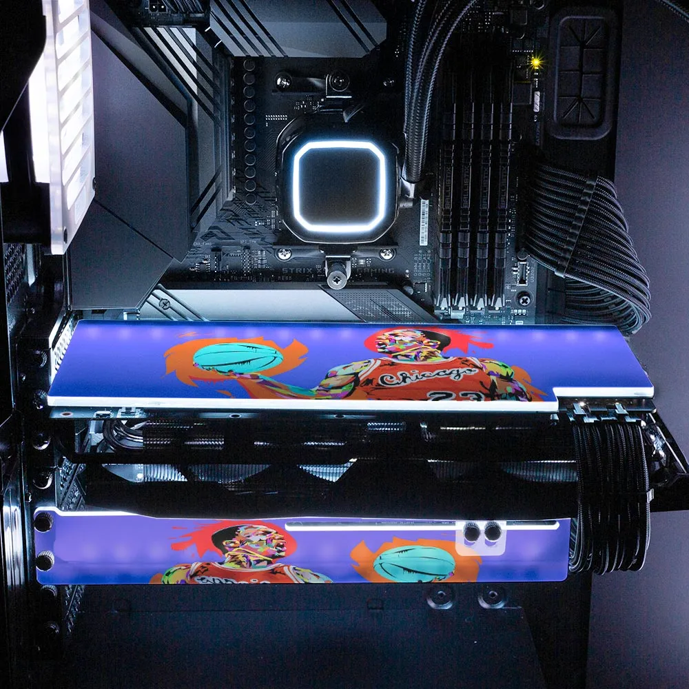 Basketball MVP RGB GPU Backplate