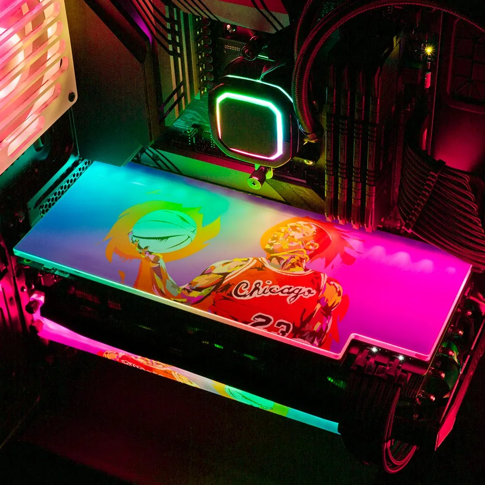Basketball MVP RGB GPU Backplate