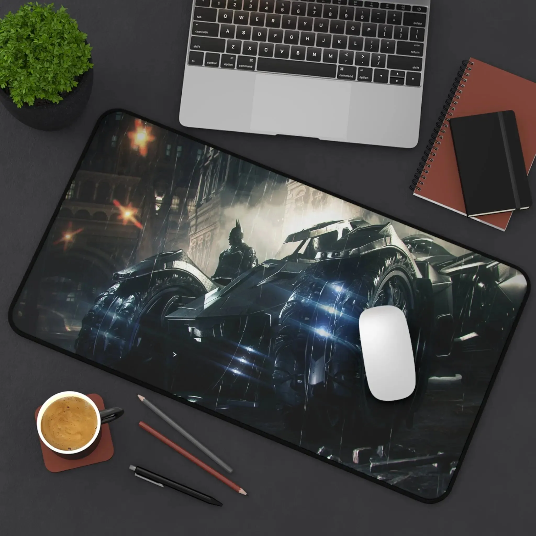 Batmobile Desk Mat