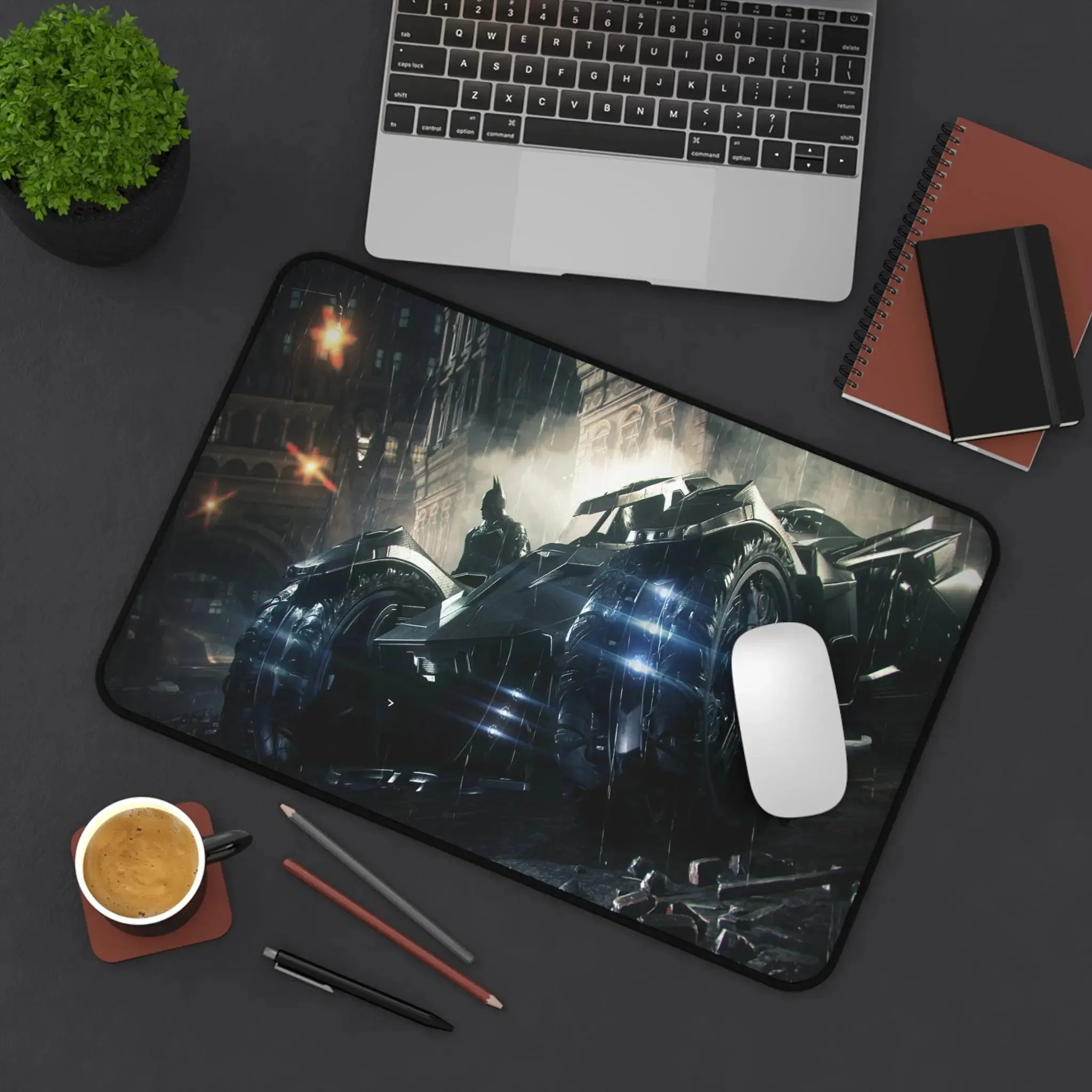 Batmobile Desk Mat
