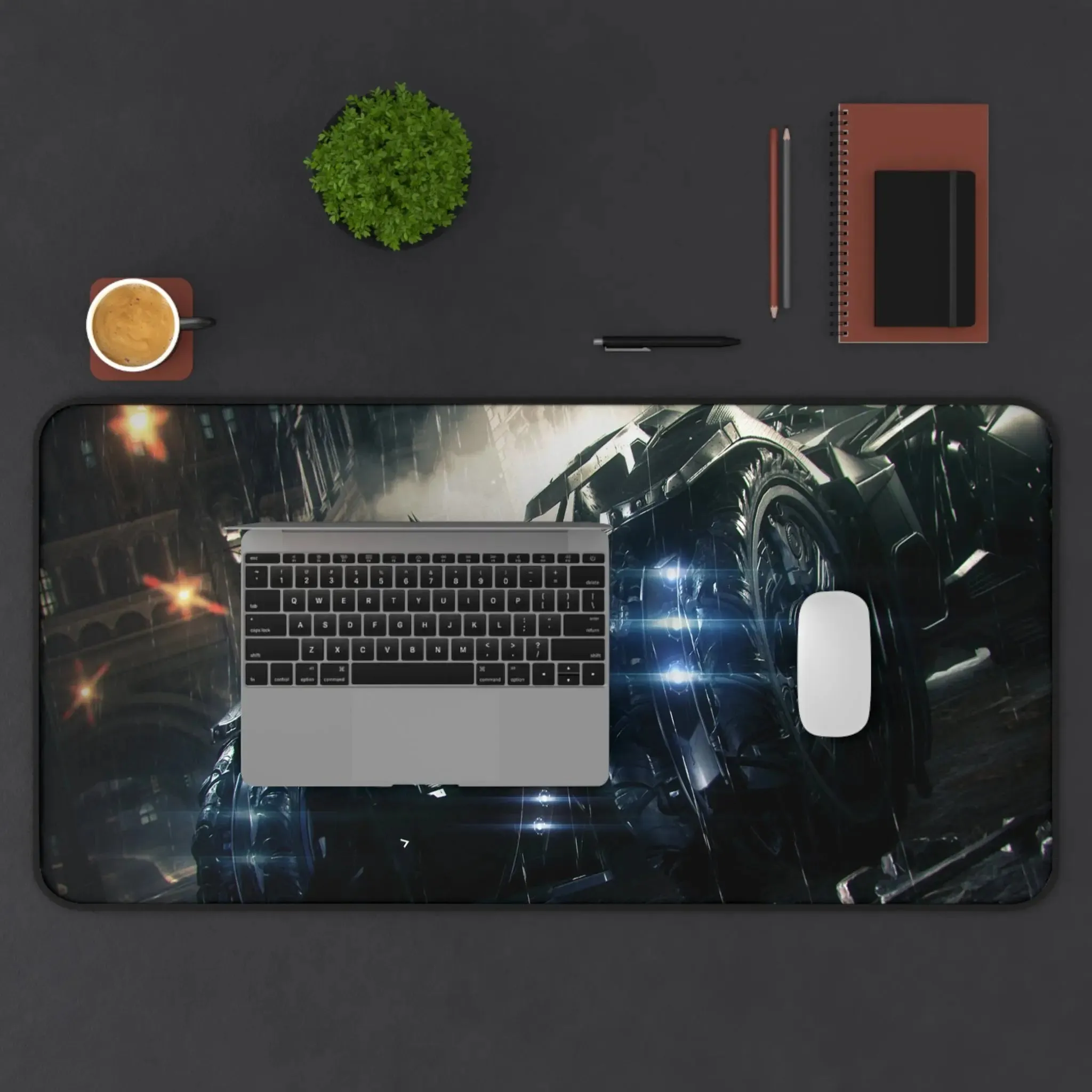 Batmobile Desk Mat