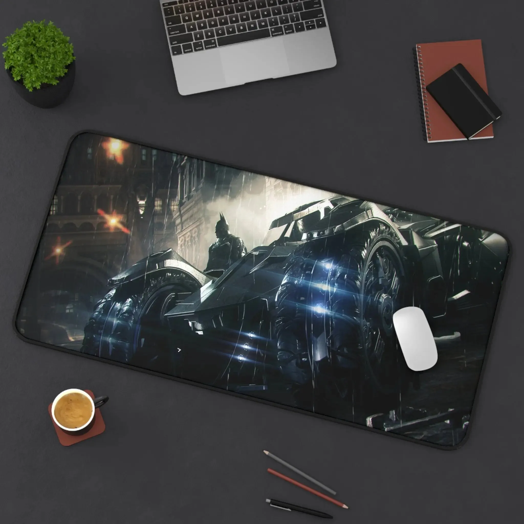 Batmobile Desk Mat