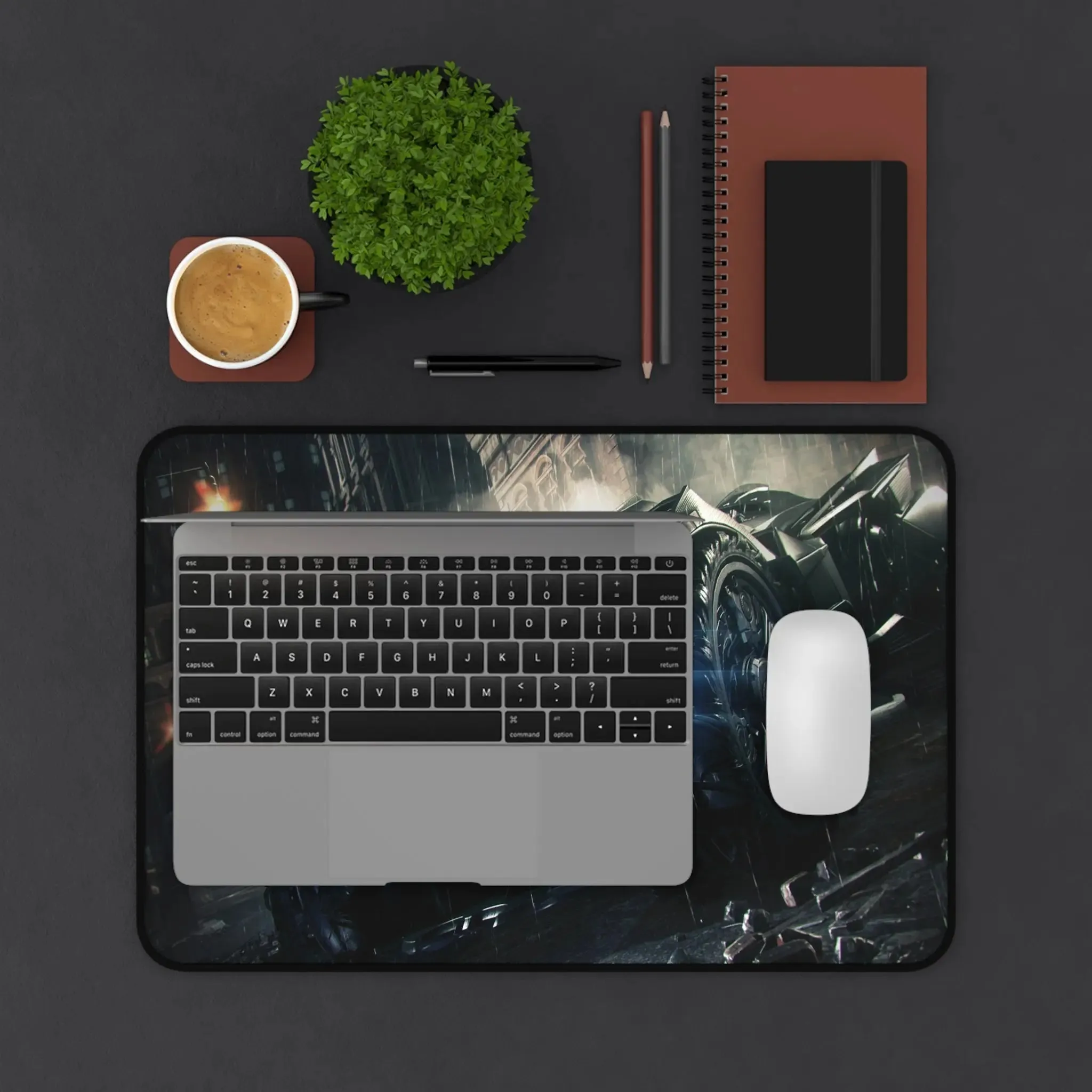 Batmobile Desk Mat