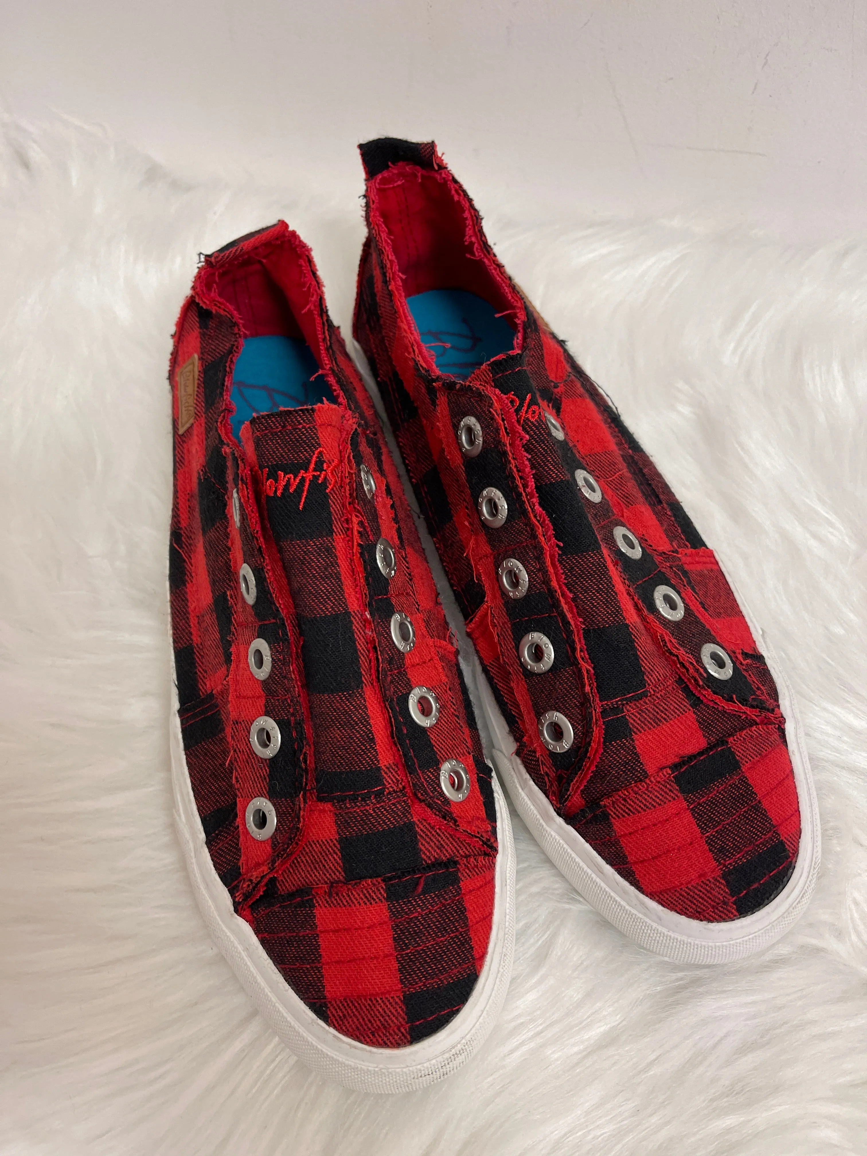 Black & Red Shoes Sneakers Blowfish, Size 8.5