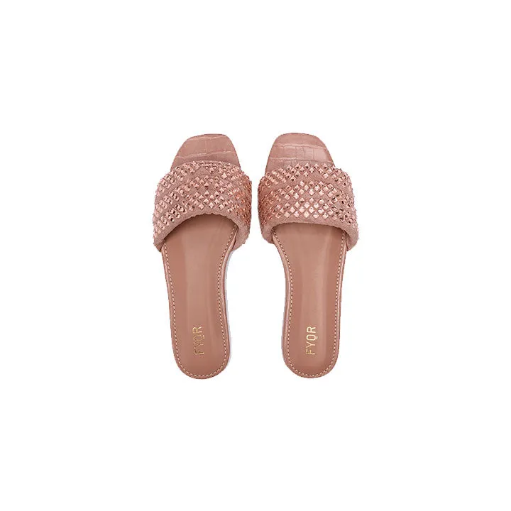 Embellished Flat Sandal MY 239