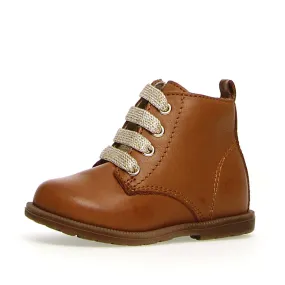 Falcotto Girl's Robin Spazz Shoes, Cognac Lace Lurex