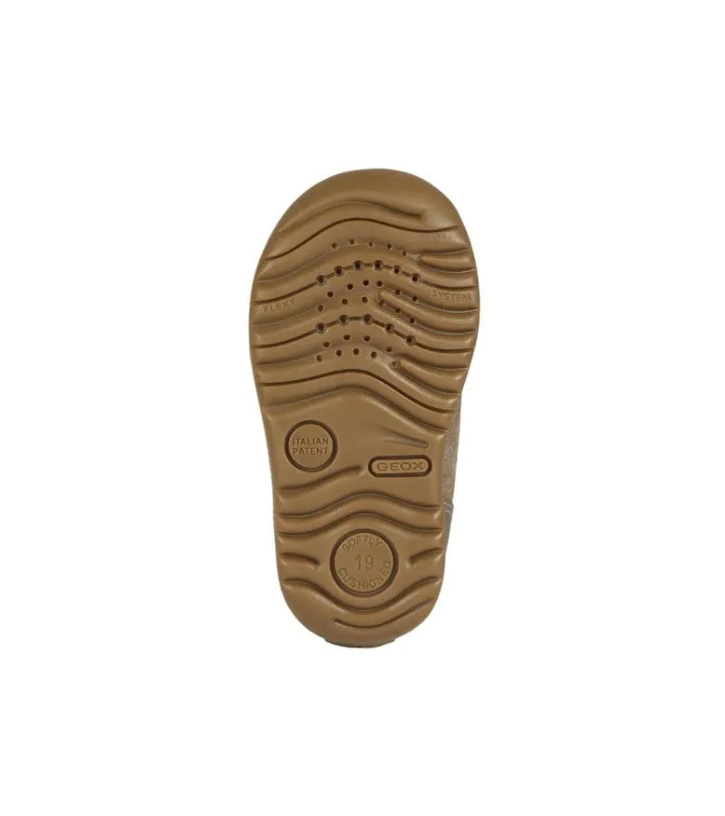Geox Infant Girl Macchia Leather Shoe B164PA