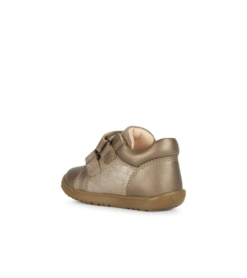 Geox Infant Girl Macchia Leather Shoe B164PA