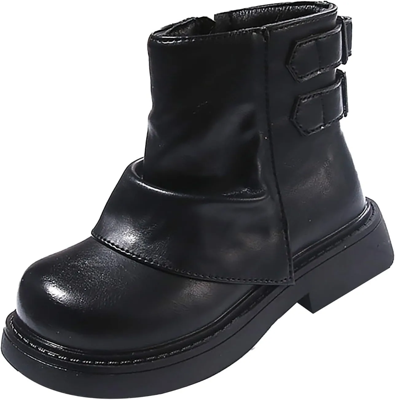 Kids Girls Boys Short Ankle Boots Little Kid aterproof Outdoor Booties Leather Cozy Lightweight Sport Shoes