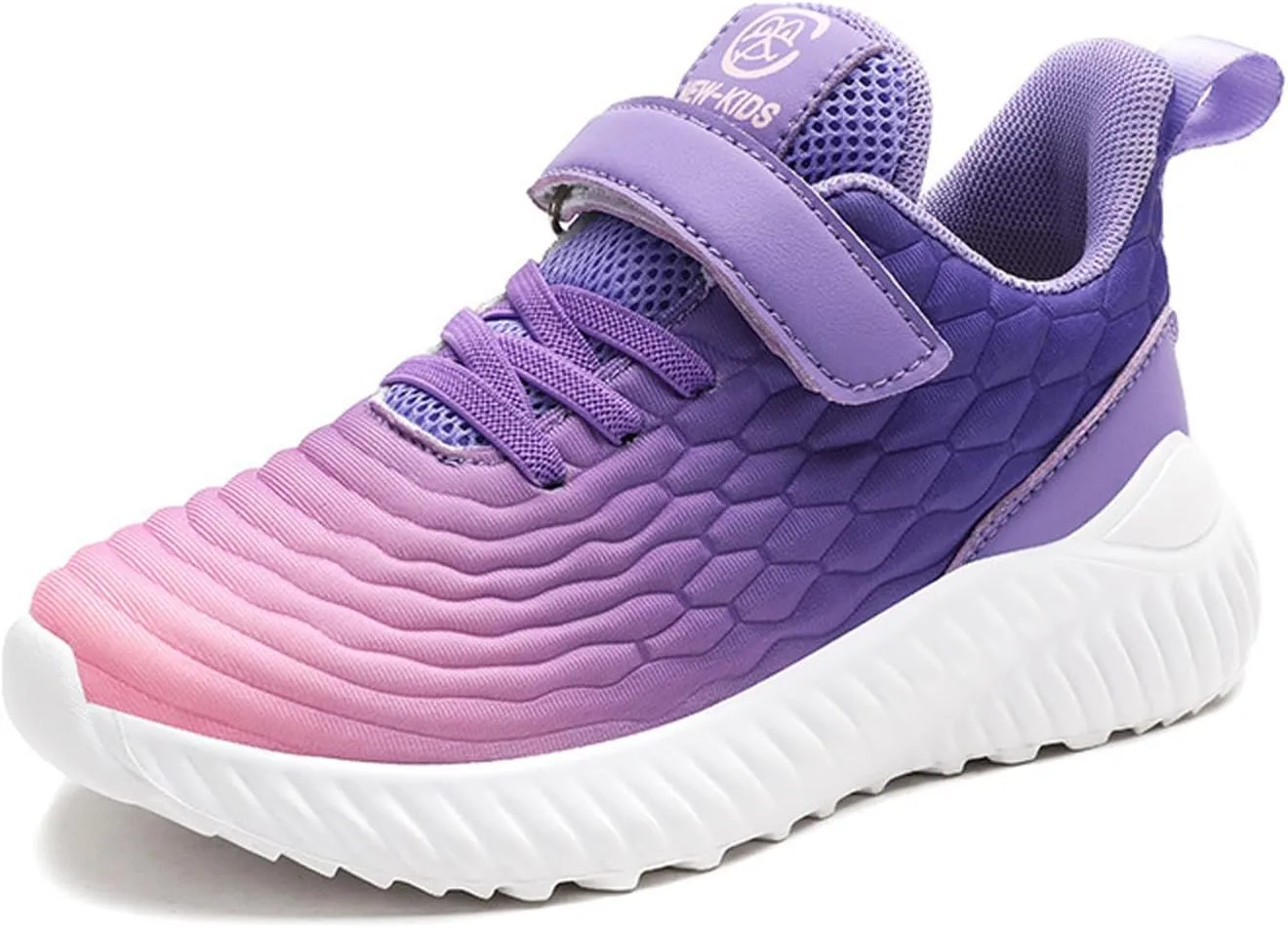 Kids Shoes Boys Girls Fashion Sneakers Breathable Lightweight Anti-Slip Athletic Footwear