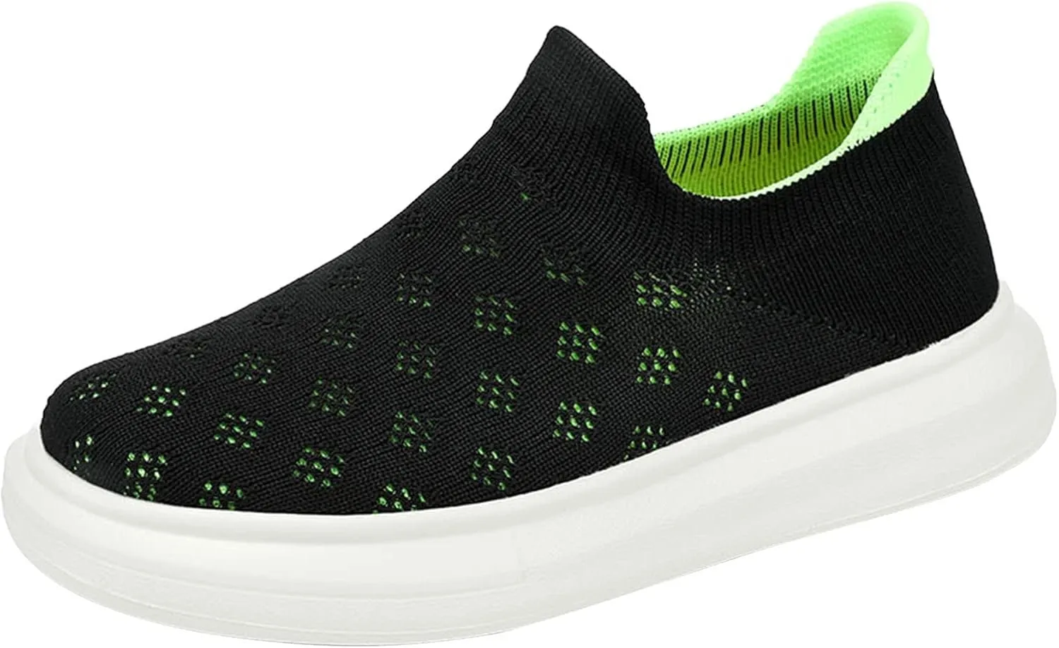 Kids Sneakers Boys Mesh Lightweight Breathable Fashion Casual Shoes Slip On Outdoor Sports Shoes Running Sports Sneakers