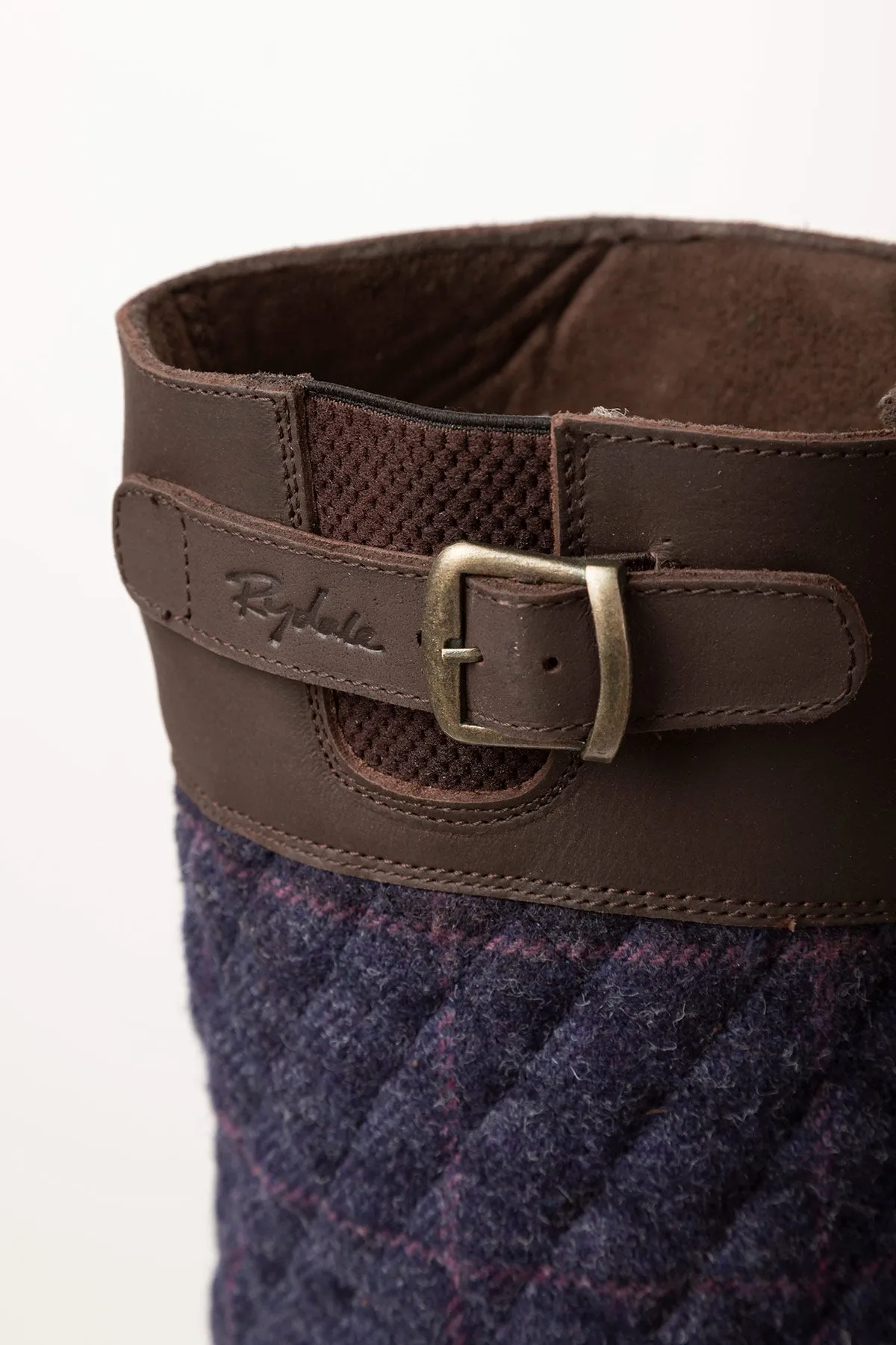 Womens Middleham Quilted Tweed Ankle Boots - Stylish & Durable
