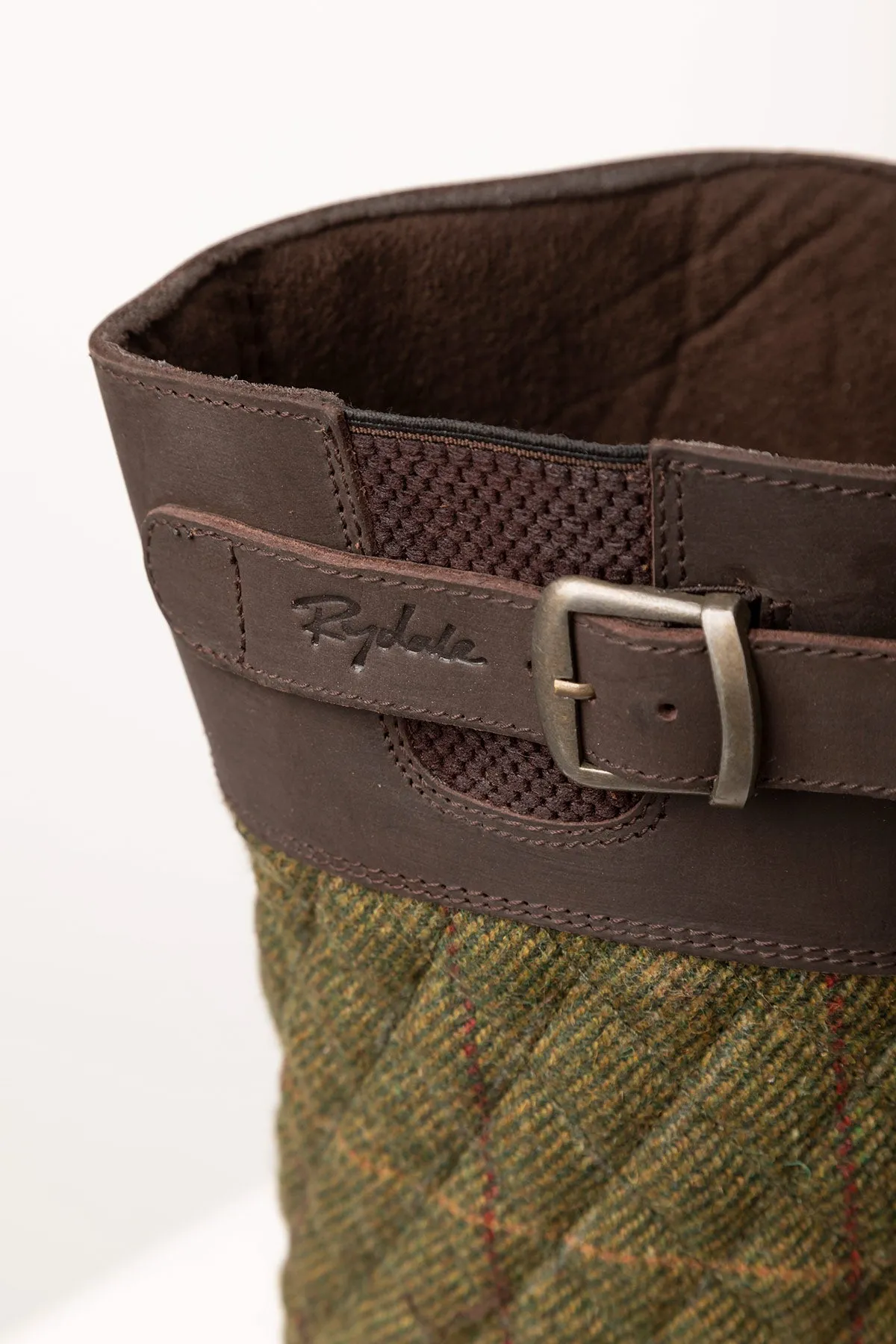Womens Middleham Quilted Tweed Ankle Boots - Stylish & Durable