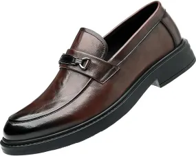 Leather Shoes Mens Casual Shoes Cowhide Business Male Footwear Soft Comfortable Men's Casual Shoe