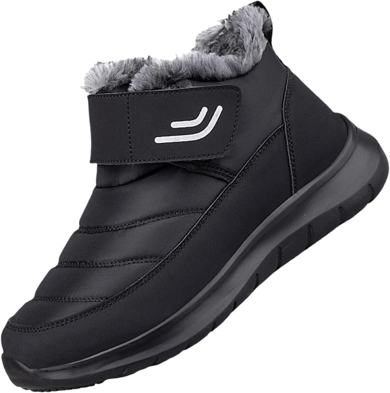 Men's and Women's Waterproof Cotton Boots Suitable for Winter Thickened for Warmth Lightweight and Comfortable