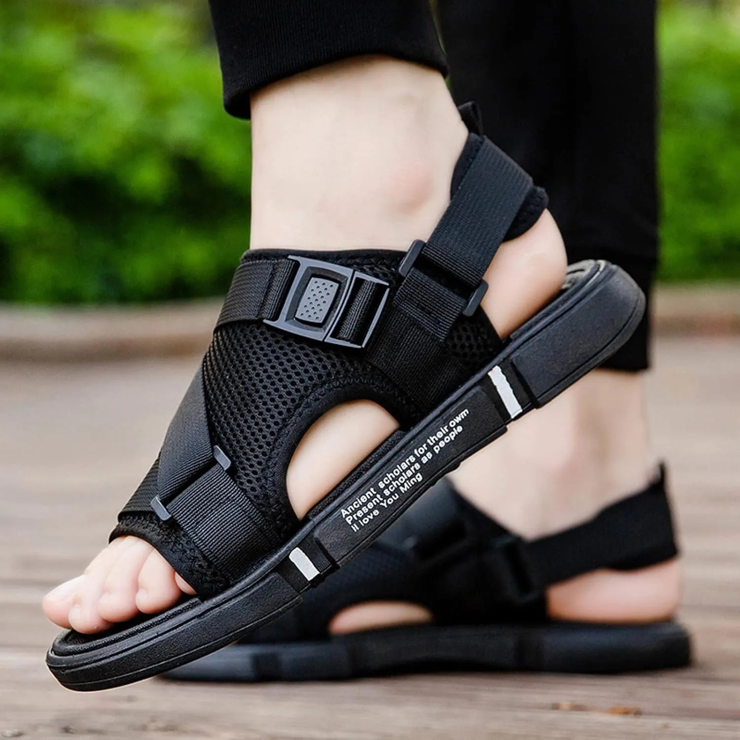 Mens Beach Sandals Sandal Men Mens Sandals Non Slip for Indoor and Outdoor Outdoor Casual Hiking Sandal