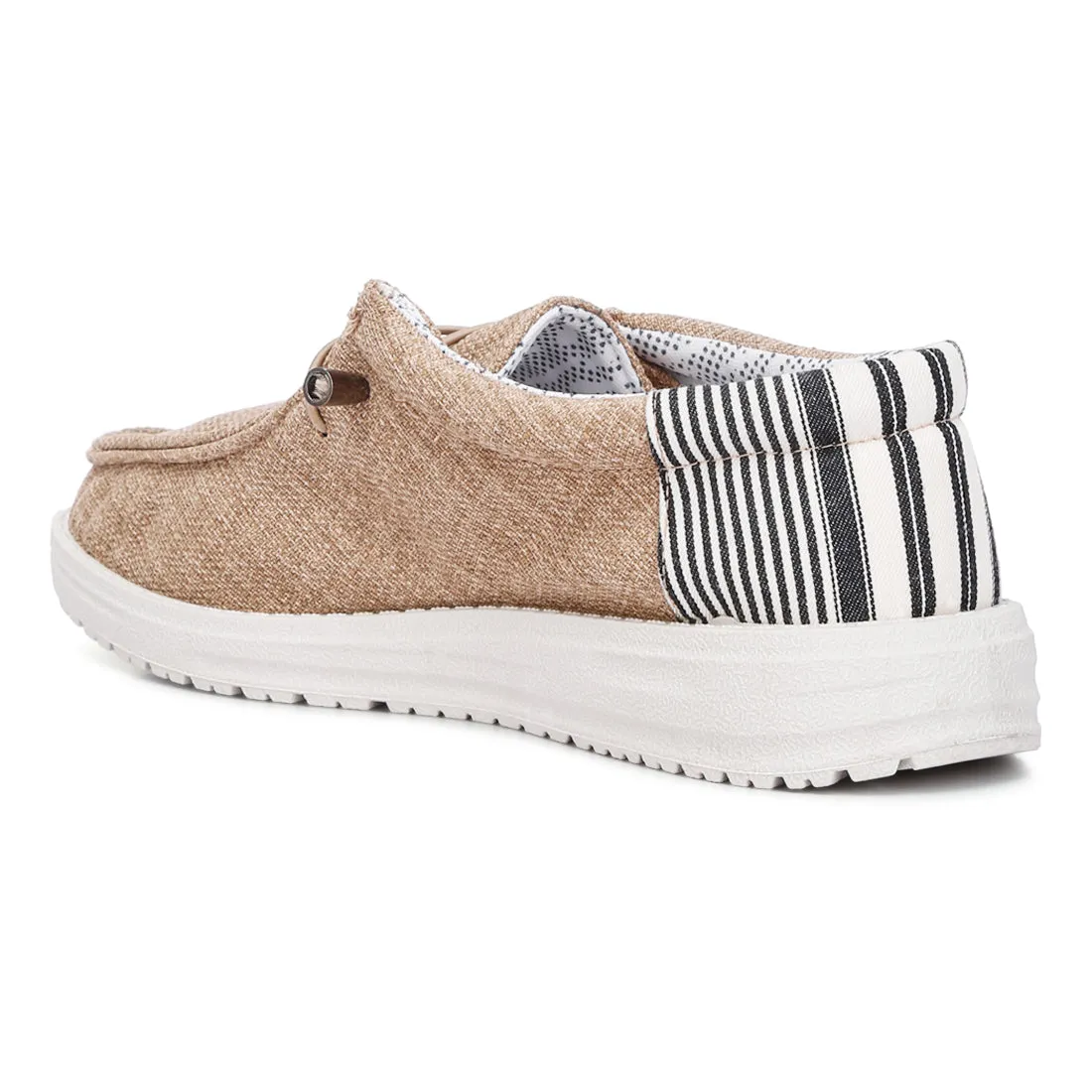 Men's Drawstring Lace Flatform Heel Shoes