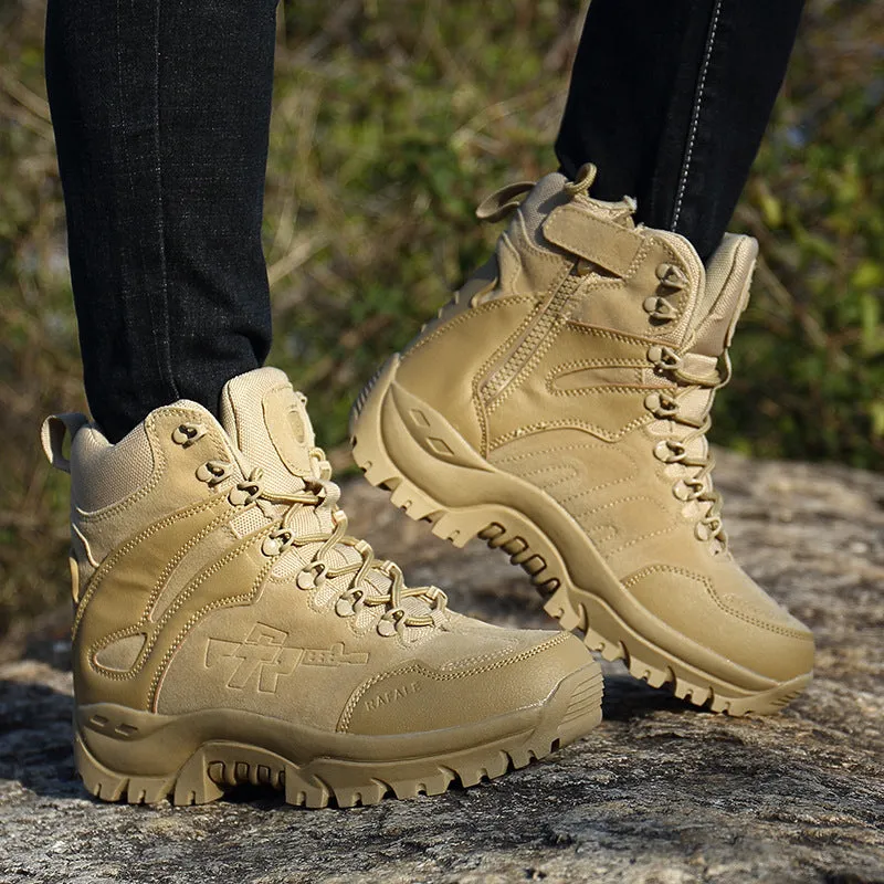 Military Motocycle Combat Safety Ankle Men's Tactics Boots