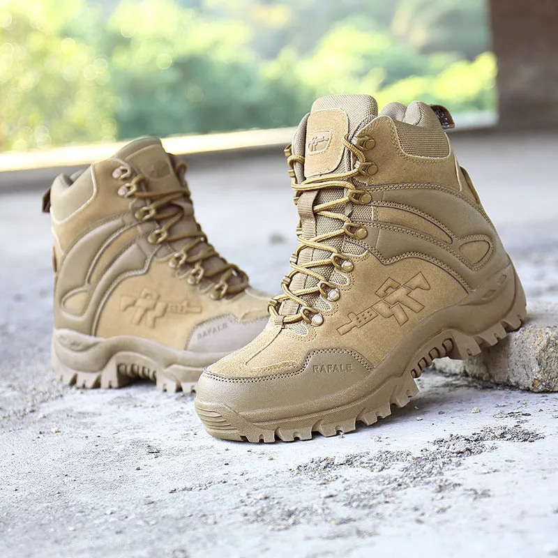 Military Motocycle Combat Safety Ankle Men's Tactics Boots