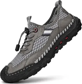SOLPNOW Men's Quick-Drying Sports Water Shoes,Soft Breathable Lightweight Outdoor Non-Slip Sports Sandals,Suitable for Fishing Camping Hiking Hiking Sports Shoes