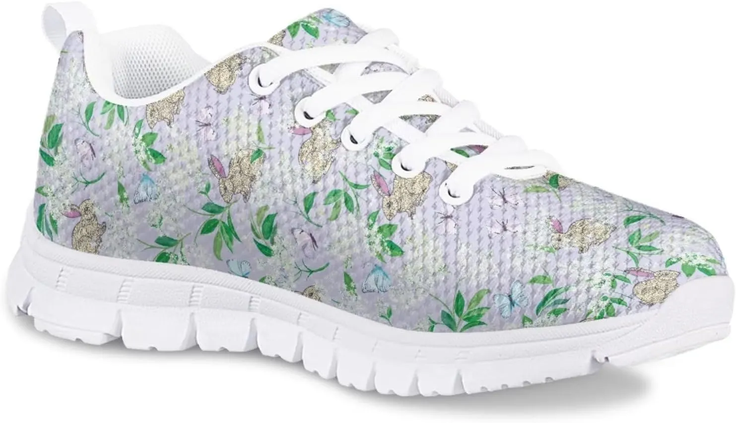 SYtrade Boys Girls Shoes Running/Walking Sports Sneakers White Sole