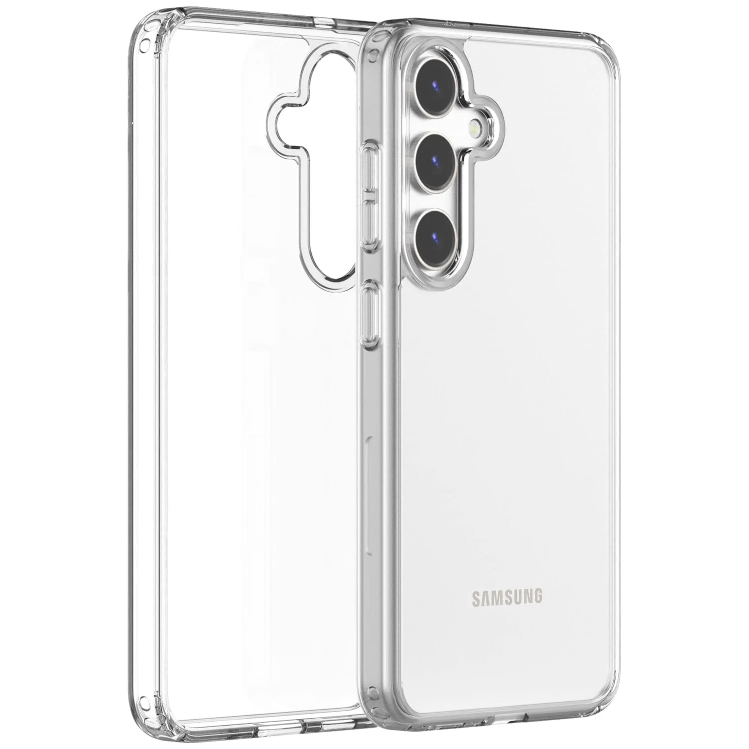 Venture Series Clear Case with Screen Protector - Samsung Galaxy S24 