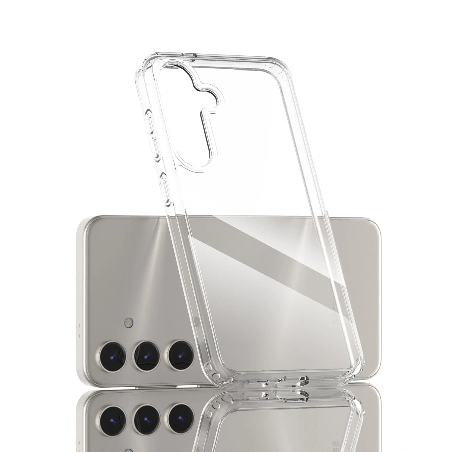 Venture Series Clear Case with Screen Protector - Samsung Galaxy S24 