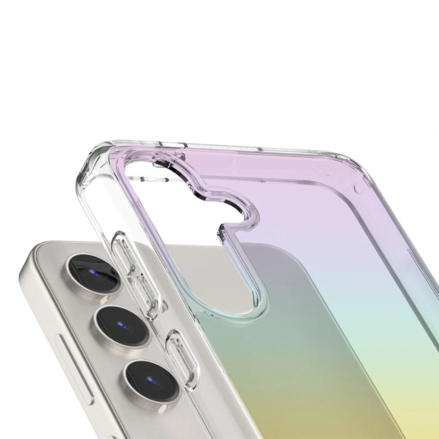 Venture Series Clear Case with Screen Protector - Samsung Galaxy S24 