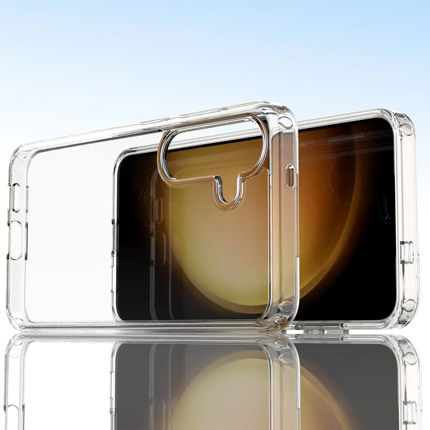 Venture Series Clear Case with Screen Protector - Samsung Galaxy S24 
