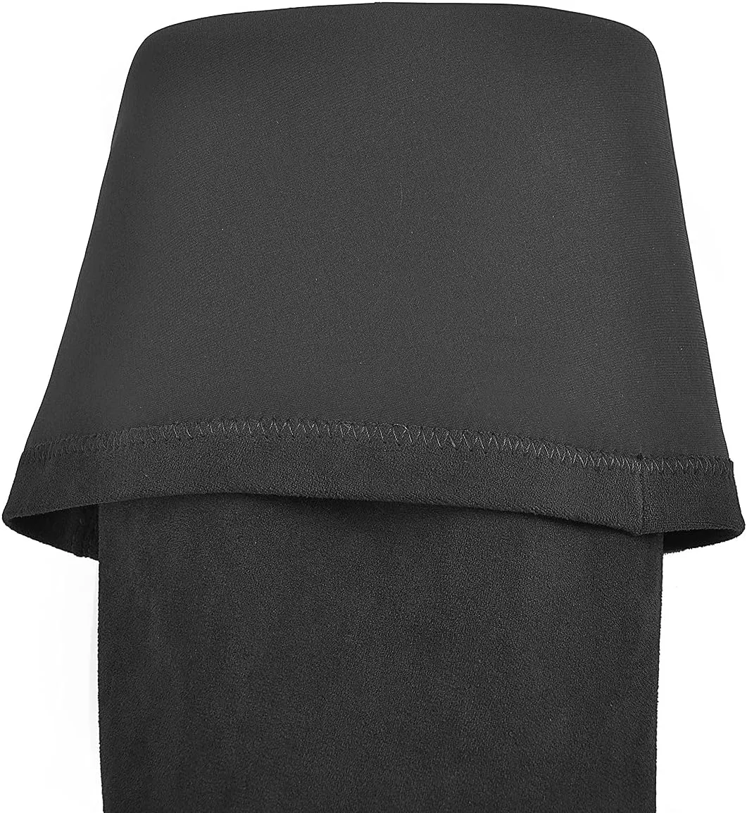 VERISSON Women's Stiletto High Heels Platform Thigh High Booties
