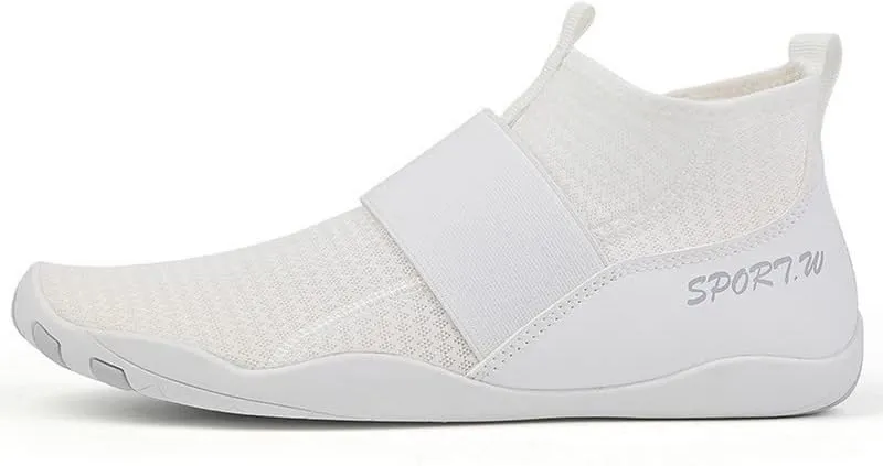 Water Shoes for Women High-Top Breathable Swim Water Shoes Quick Drying Sports Aqua Barefoot Shoes Anti-Slip Beach Sports Shoes