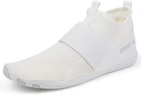 Water Shoes for Women High-Top Breathable Swim Water Shoes Quick Drying Sports Aqua Barefoot Shoes Anti-Slip Beach Sports Shoes