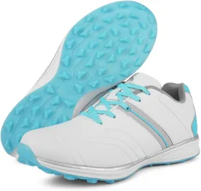 Waterproof Golf Shoes Female Spikeless Golf Sneakers Lightweight Anti Slip Walking Footwears