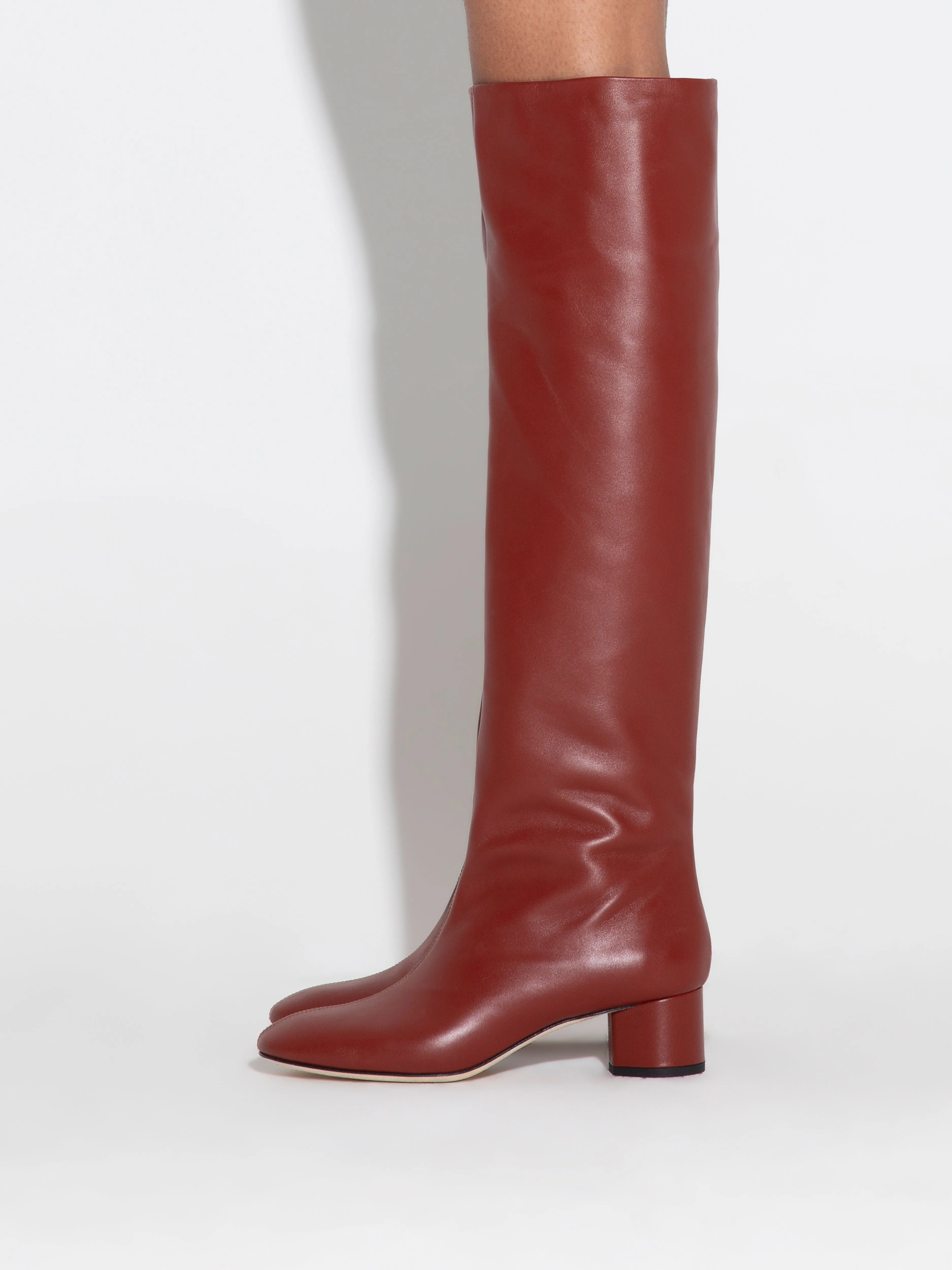 Willa Leather Over-Knee Boots
