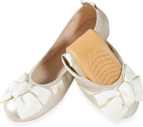 Women's Casual Round Toe Bow Knot Ballet Comfort Soft Slip On Casual Flats Shoes