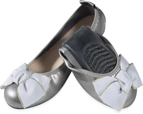 Women's Casual Round Toe Bow Knot Ballet Comfort Soft Slip On Casual Flats Shoes